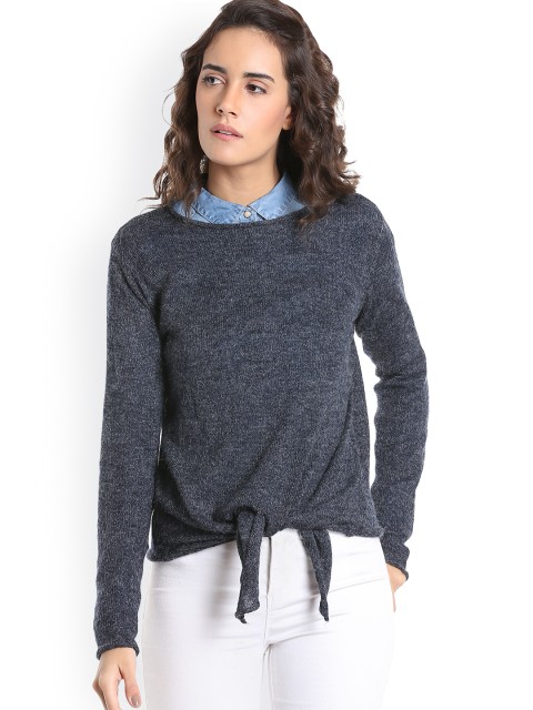 

Vero Moda Women Blue Solid Top