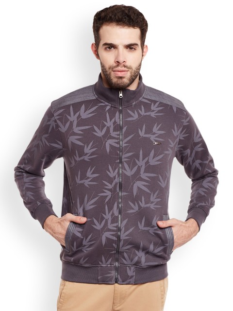 

Duke Men Charcoal Printed Sweatshirt