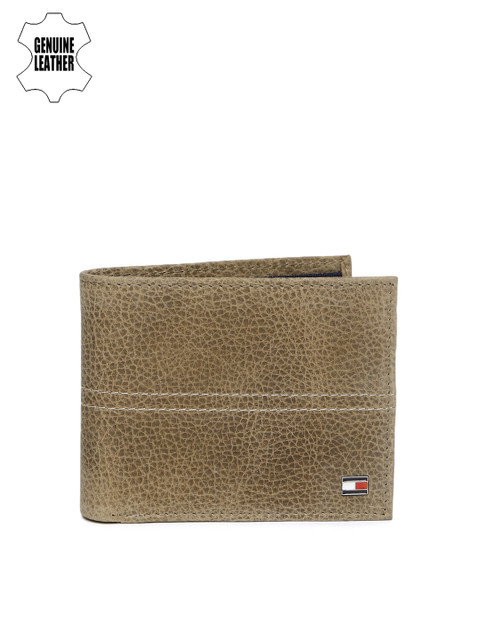 

Tommy Hilfiger Men Brown Solid Genuine Leather Two Fold Wallet