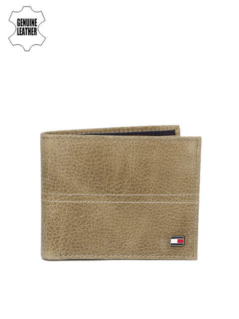 

Tommy Hilfiger Men Brown Genuine Leather Two Fold Wallet
