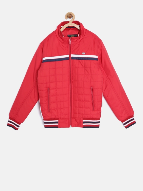 

Monte Carlo Boys Red Solid Bomber Jacket