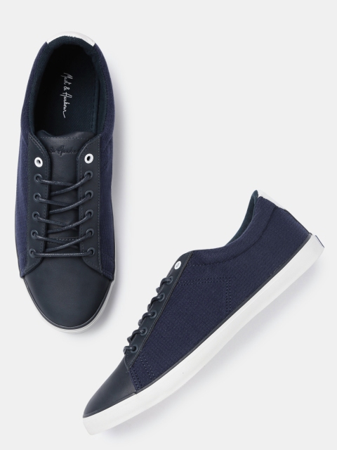 

Mast & Harbour Men Navy Blue Sneakers