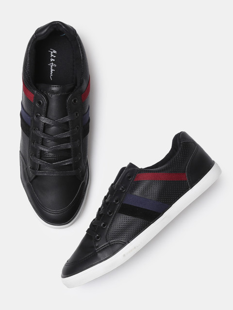 

Mast & Harbour Men Black Sneakers