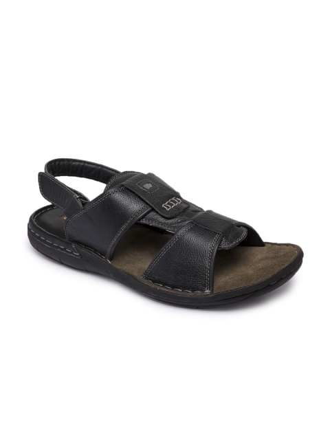 

Red Chief Men Black Comfort Sandals