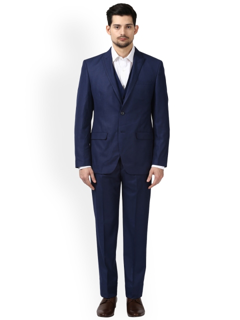 

Park Avenue Blue Woven Formal Suit