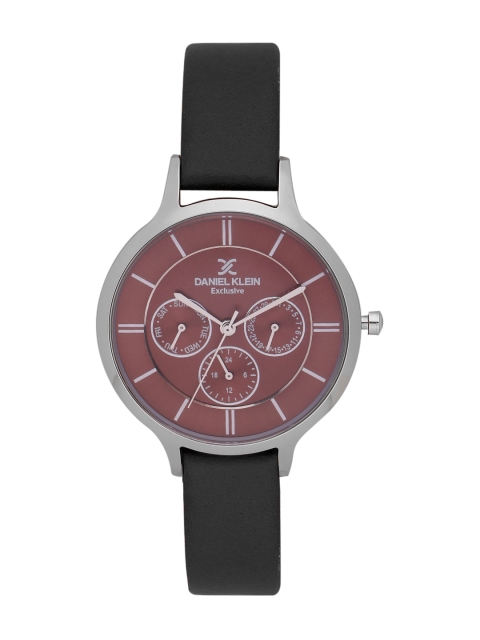 

Daniel Klein Exclusive Men Brown Multifunction Watch DK11283-4