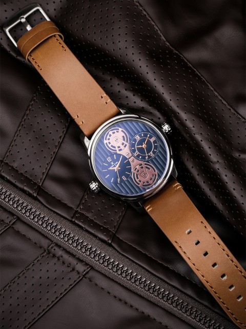 

Daniel Klein Men Blue Analogue Watch DK11305-6