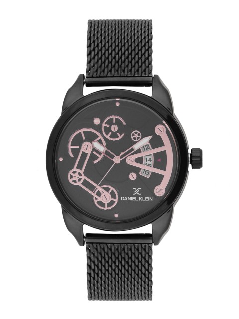 

Daniel Klein Men Black Analogue Watch
