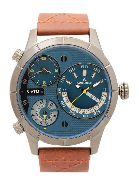 

Daniel Klein Men Blue Analogue Watch DK11364-1