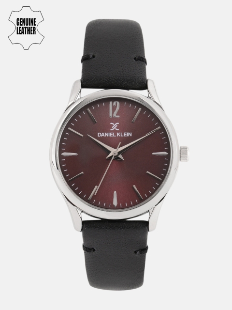 

Daniel Klein Men Maroon Analogue Watch DK11386-7