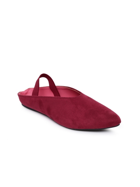 

Catwalk Women Maroon Solid Mules