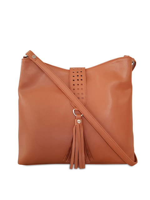 

Toteteca Tan Solid Sling Bag