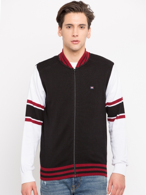 

BYFORD by Pantaloons Men Black Solid Cardigan