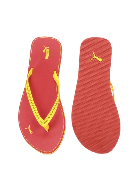 

Puma Women Yellow Solid Thong Flip-Flops