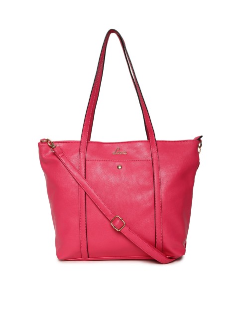 

Lavie Pink Solid Shoulder Bag