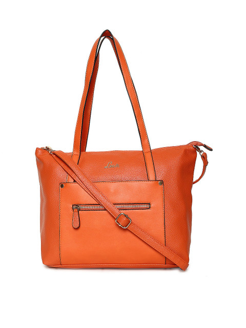 

Lavie Orange Solid Shoulder Bag
