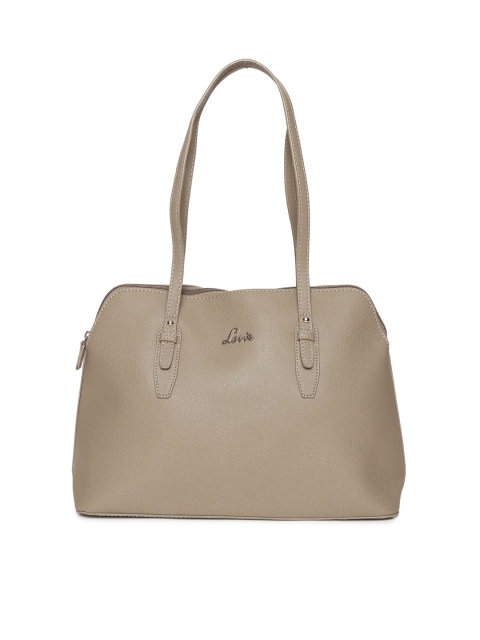 

Lavie Beige Solid Shoulder Bag