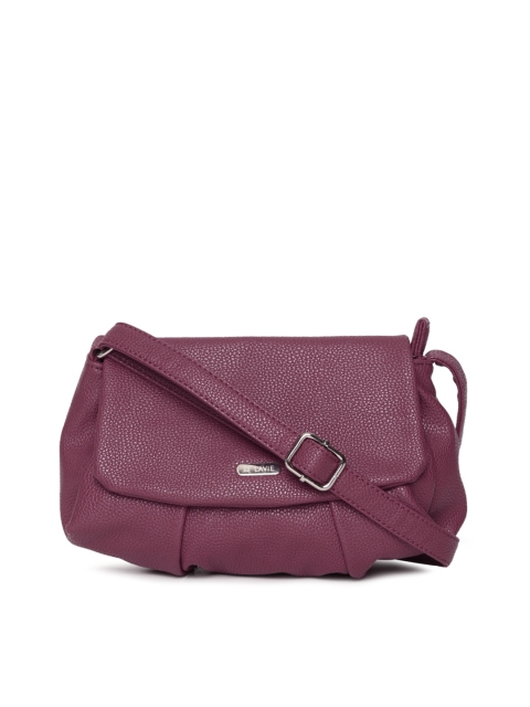

Lavie Purple Solid Sling Bag