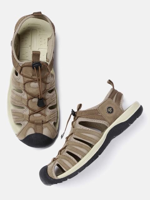 

Roadster Men Camel Brown Sports Sandals