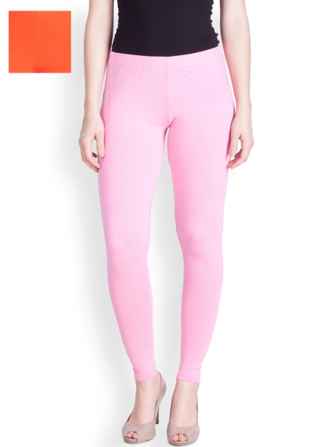 

LYRA Red Pack of 2 Ankle-Length Leggings, Pink
