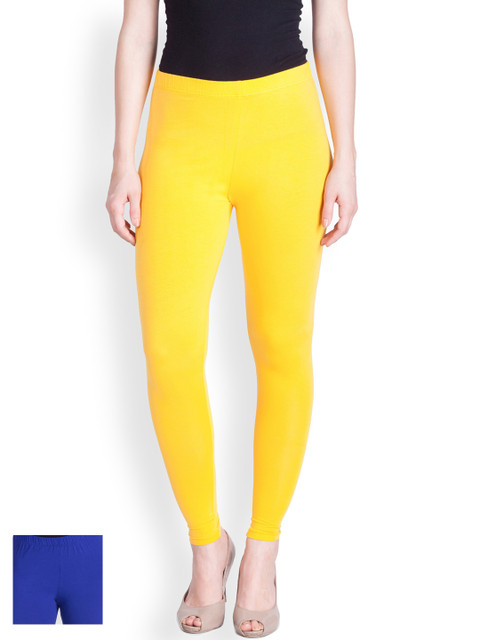 

LYRA Pack of 2 Ankle-Length Leggings, Blue
