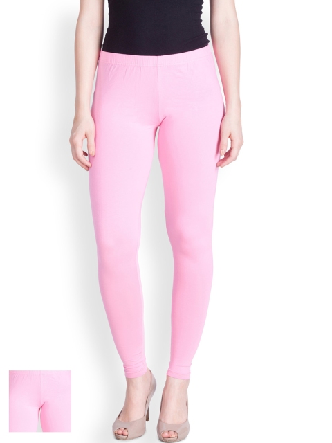 

LYRA Pack of 2 Pink Ankle-Length Leggings