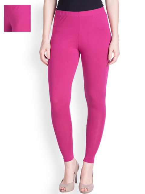 

LYRA Red Pack of 2 Pink Ankle-Length Leggings