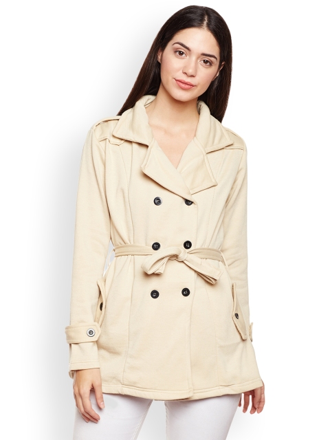 

Belle Fille Women Beige Coat