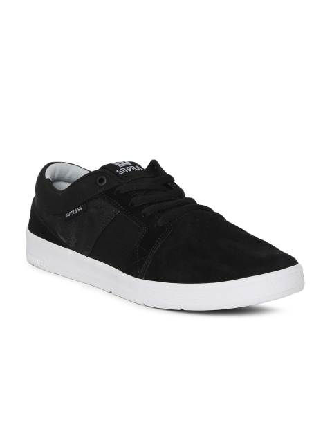 

Supra Men Black INETO Suede Sneakers