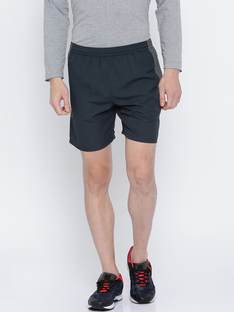 

U.S. Polo Assn. Men Navy Solid Regular Shorts, Navy blue