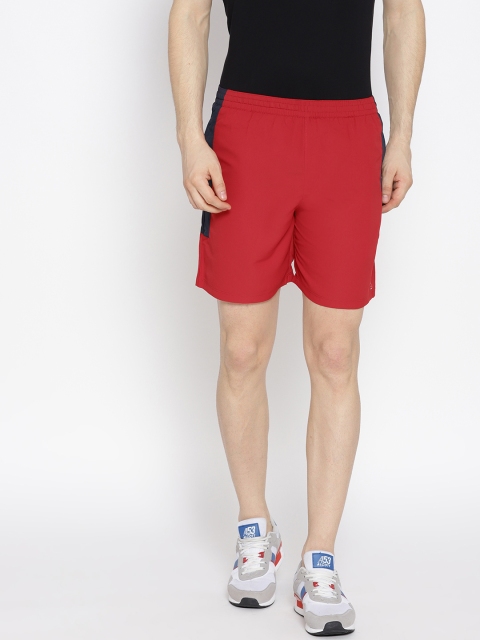 

U.S. Polo Assn. Men Red Solid Regular Shorts