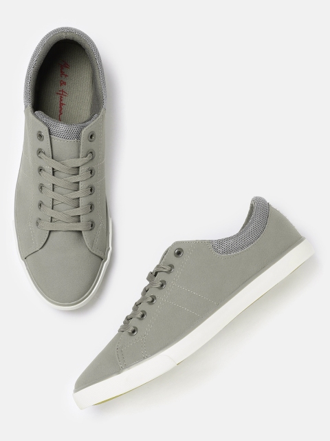 

Mast & Harbour Men Grey Sneakers