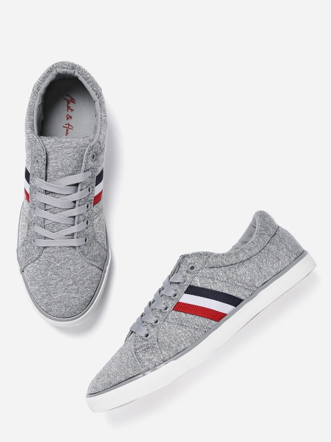 

Mast & Harbour Men Grey Sneakers