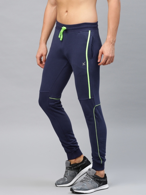 

HRX Active by Hrithik Roshan Navy Solid Joggers, Navy blue