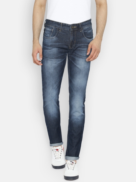 

Peter England Casuals Men Blue Skinny Fit Low-Rise Clean Look Jeans