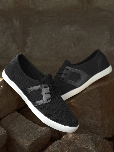 

Roadster Men Black Sneakers