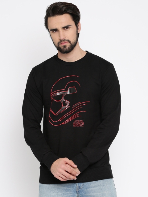 

Celio Star Wars Men Black Printed Sweatshirt