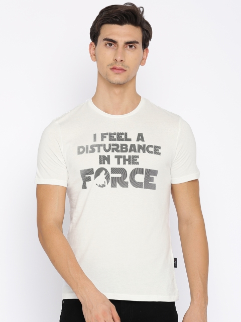 

Celio Star Wars Men White Printed Star Wars T-shirt