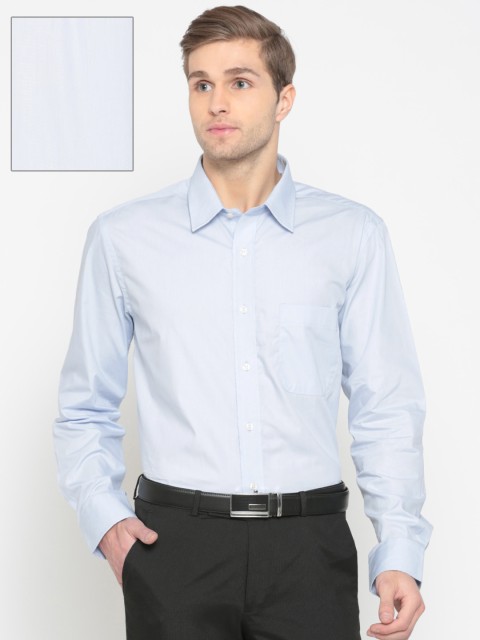 

Arrow Men Blue Regular Fit Solid Formal Shirt