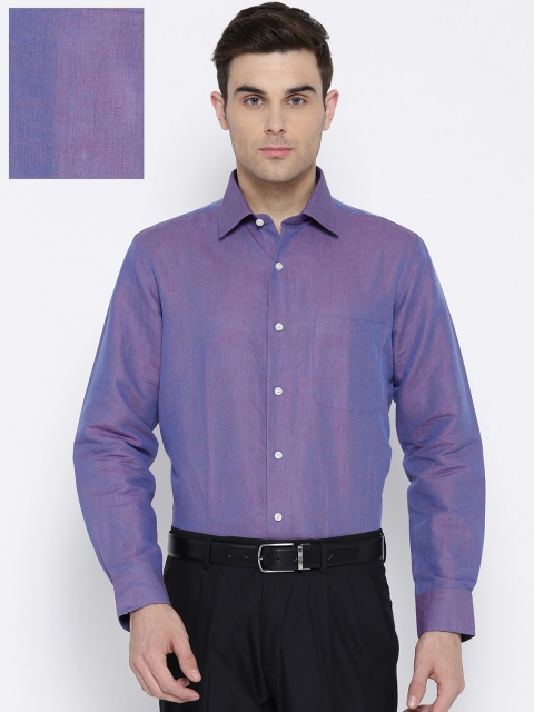

Arrow Men Blue Dual-Toned Formal Shirt