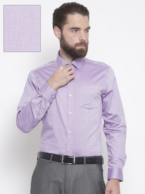 

Arrow Men Purple Slim Fit Solid Casual Shirt