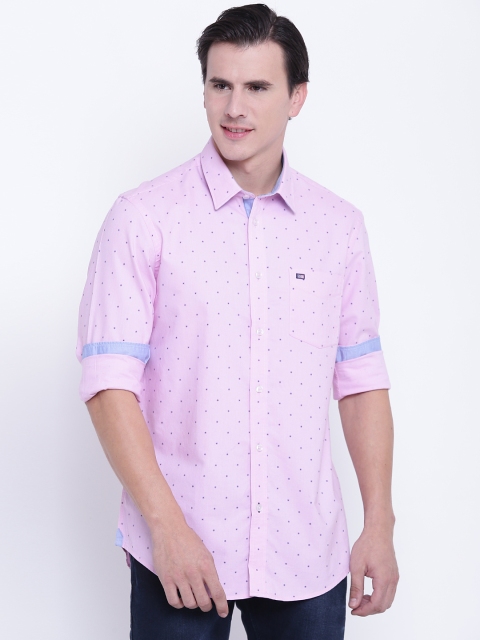 

Arrow Sport Men Pink Slim Fit Printed Casual Shirt