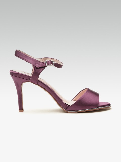 

DOROTHY PERKINS Women Purple Solid Heels