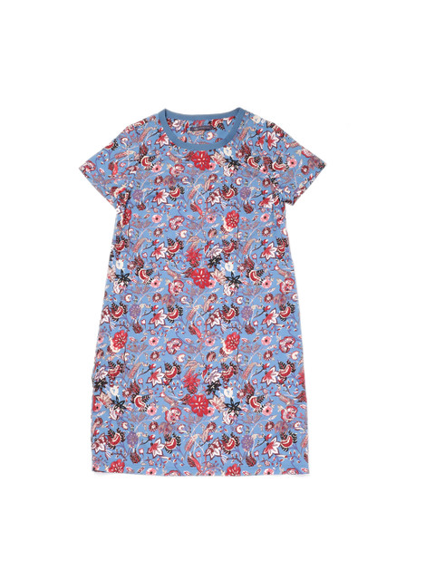 

Marks & Spencer Women Blue Printed Sheath Dress