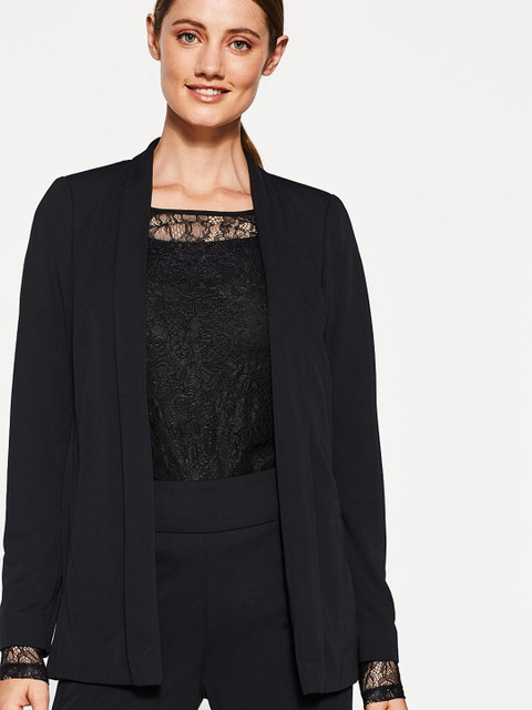 

ESPRIT Women Black Lace Top