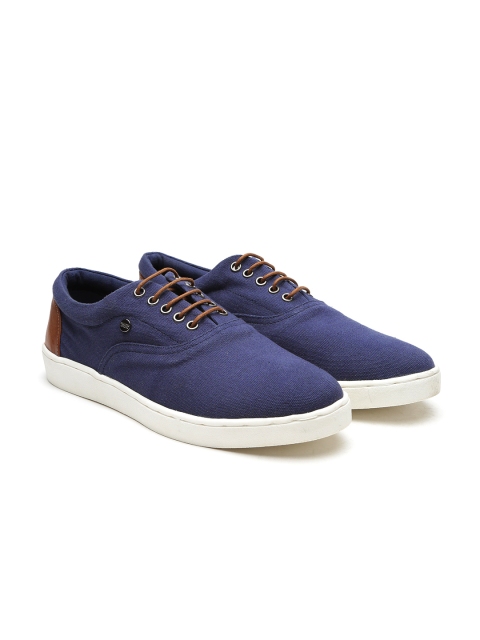 

Carlton London Men Navy Blue Sneakers