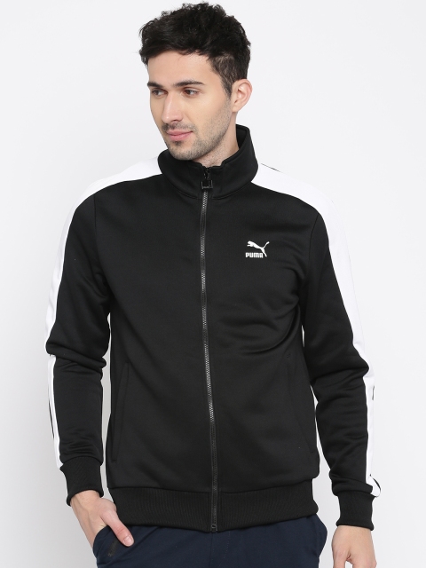 

Puma Men Black Solid Sweatshirt