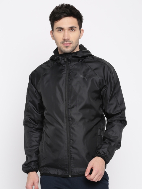 

Puma Men Black Solid Sporty Jacket