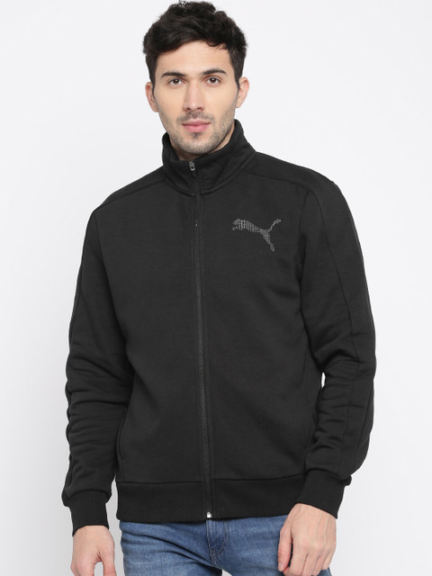 

Puma Men Black Solid Sporty Jacket