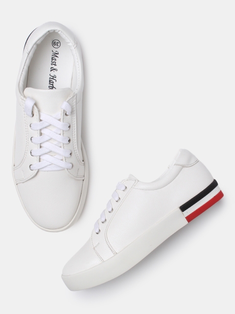 

Mast & Harbour Women White Sneakers